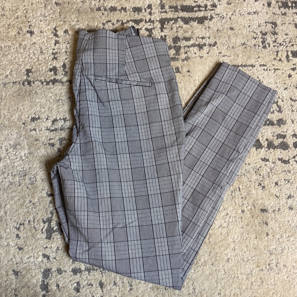 Striped dress pants